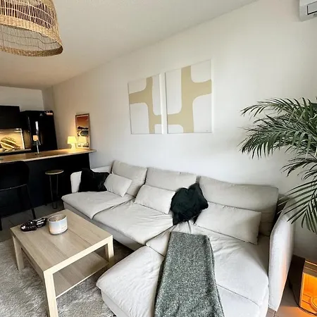 Superbe Appart 2Ch, Clim, Terrasse, Pkg, Wifi, Tv Montpellier Exterior photo